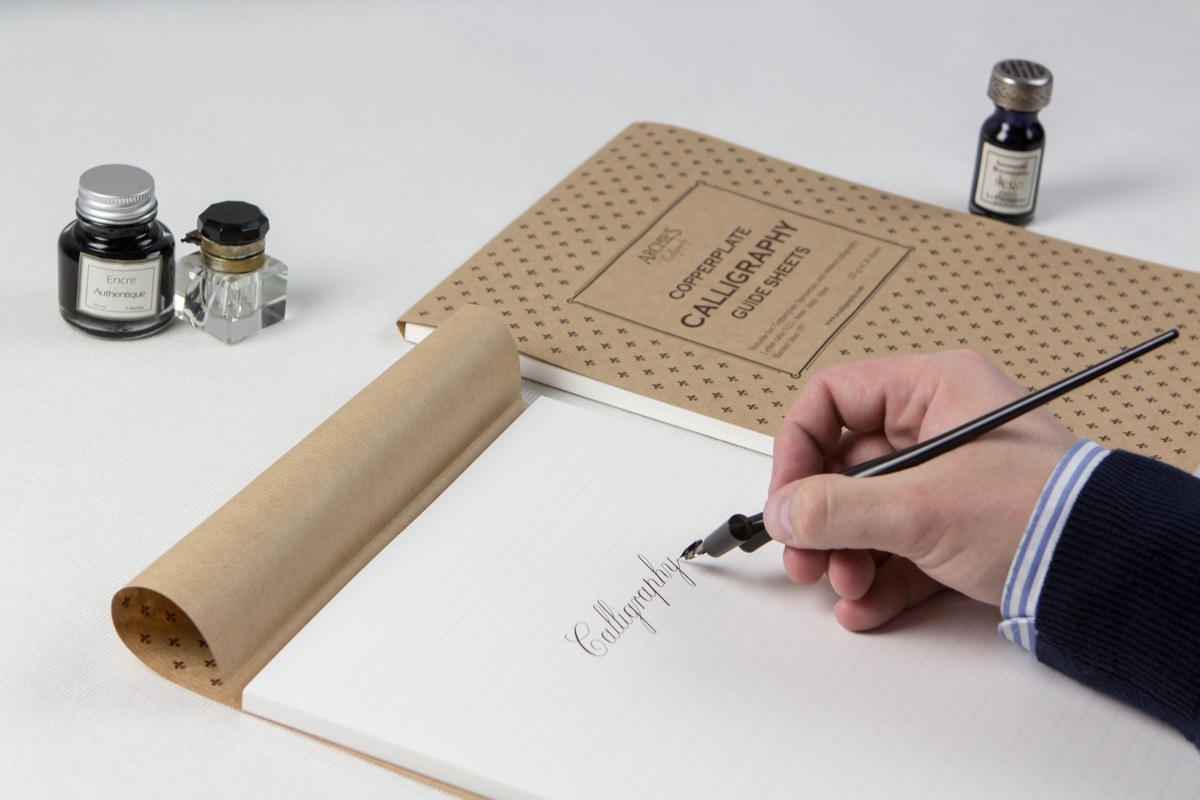 24-img_8683 Blok do kaligrafii - Copperplate / Spencerian - zdjecie 8
