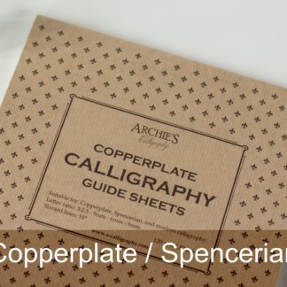 Blok do kaligrafii - Copperplate / Spencerian - zdjecie 1