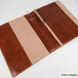 Sk√≥rzana okŇāadka na notes B5 - zdjecie 1